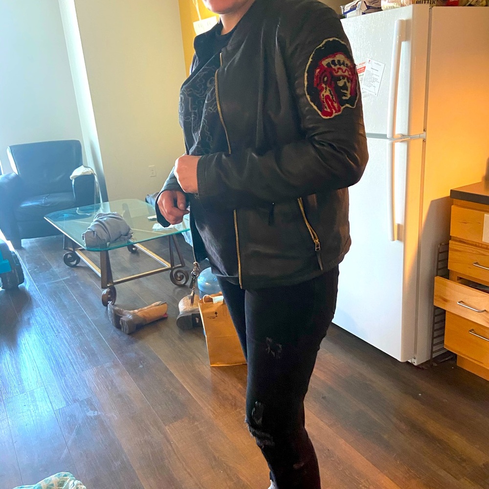 Reversible lamb’s Leather jacket “Robins Jeans”